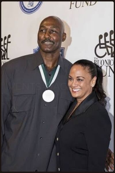 With NBA Star Karl Malone